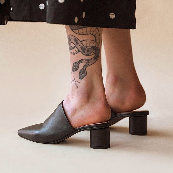 Poppy Barley Shoes - POPPY BARLEY The Elevate Cylindrical Mules